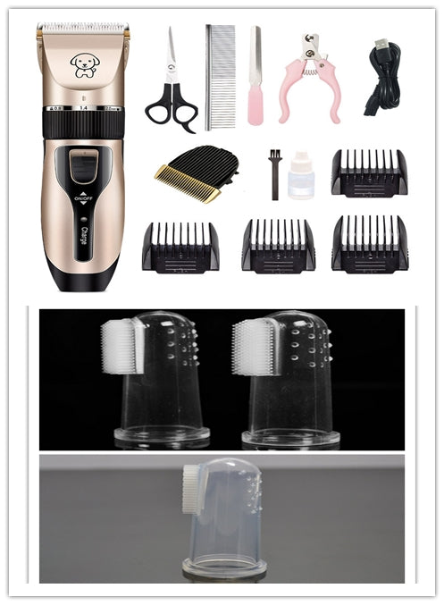 Professional Pet Shaver - Dog Grooming Hair Clipper Kit