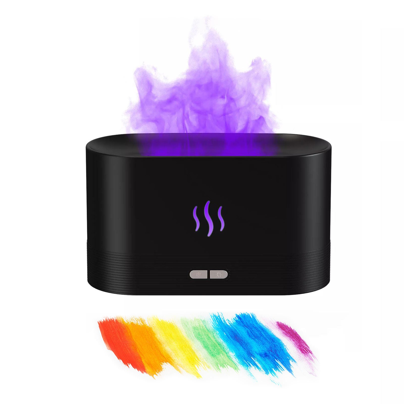 Colourful RBG Flame Humidifier & Essential Oil Diffuser