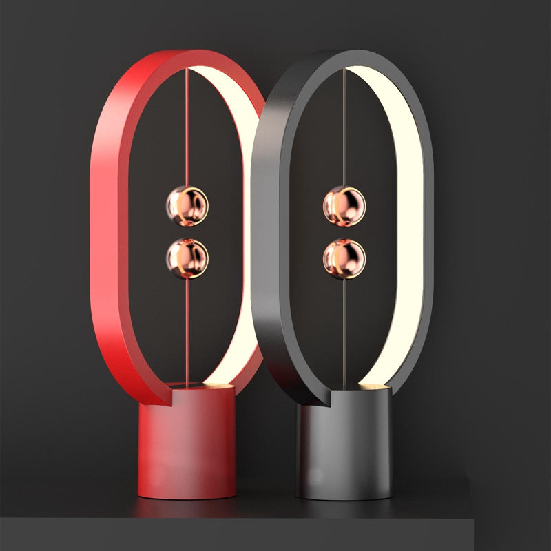 Smart Magnetic Switch USB Suspended LED Bedside Table Lamp