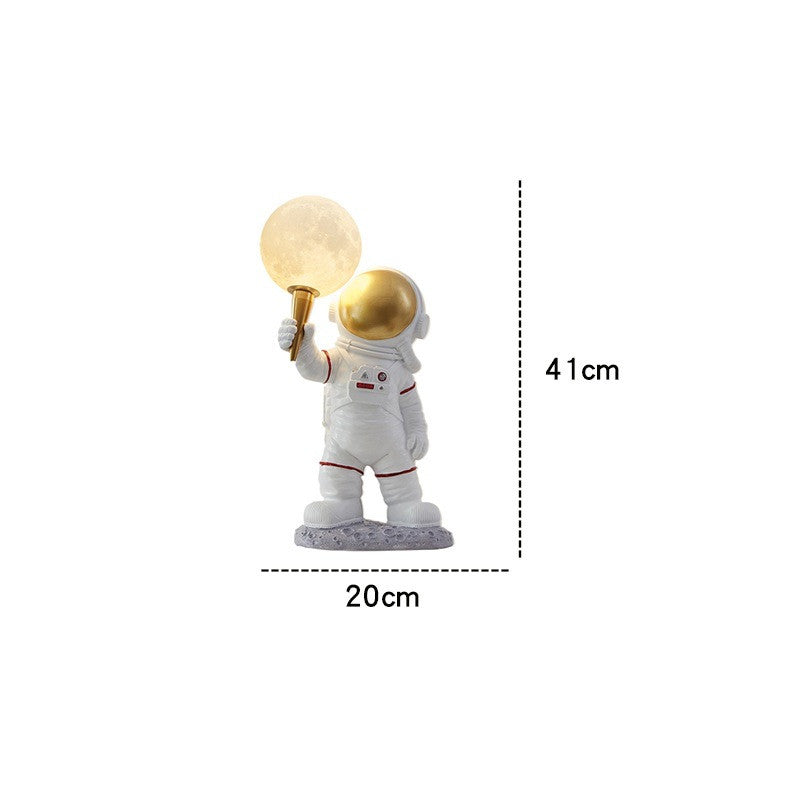 Astronaut Wall Lamp Creative Kids Room Bedroom Decoration