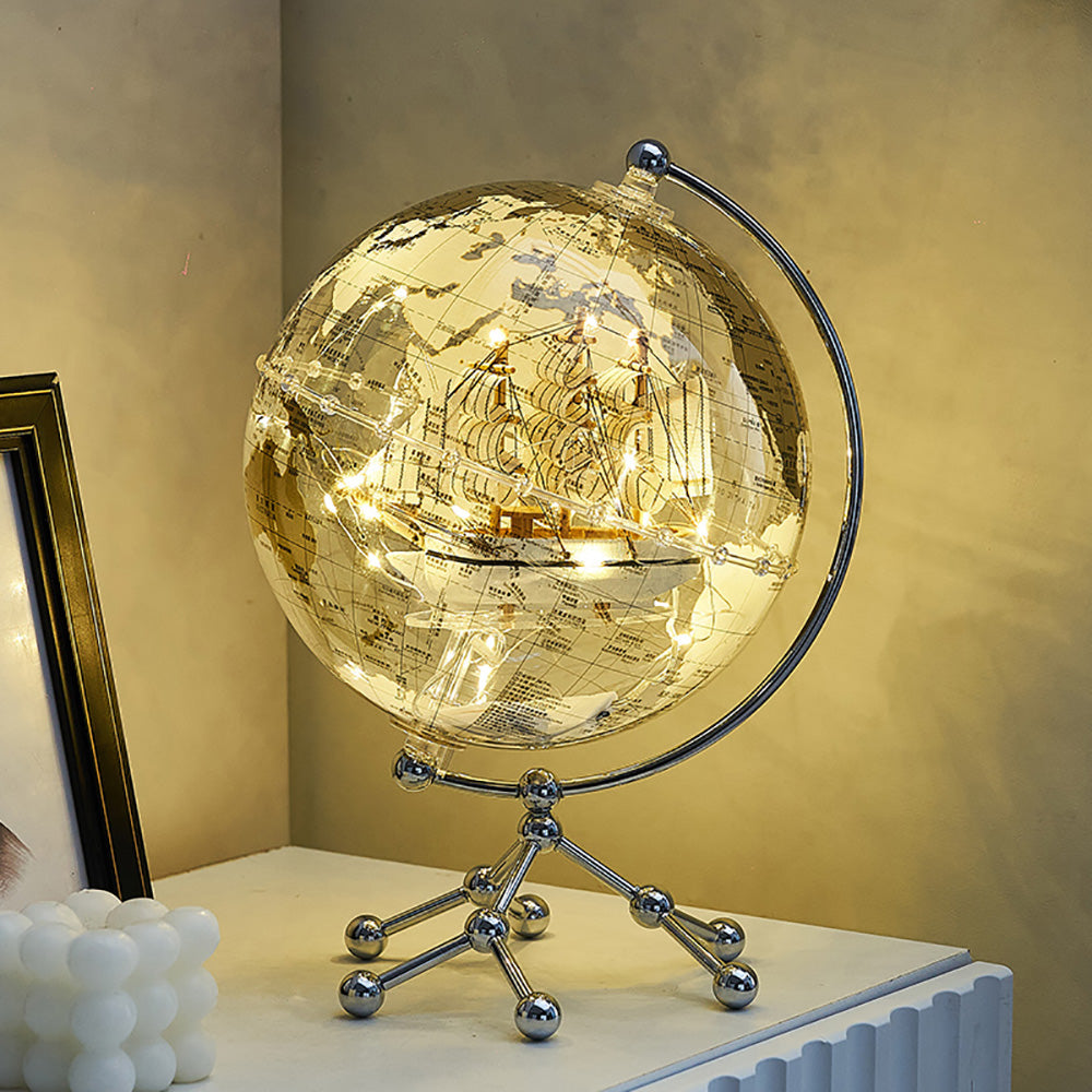 Modern Transparent Luminous Globe