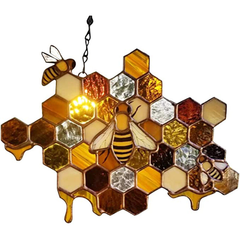 Bee Ornament Bee Ornaments Home Decoration Garden Decoration Pendant