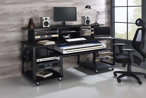 Music Desk, Black Finish