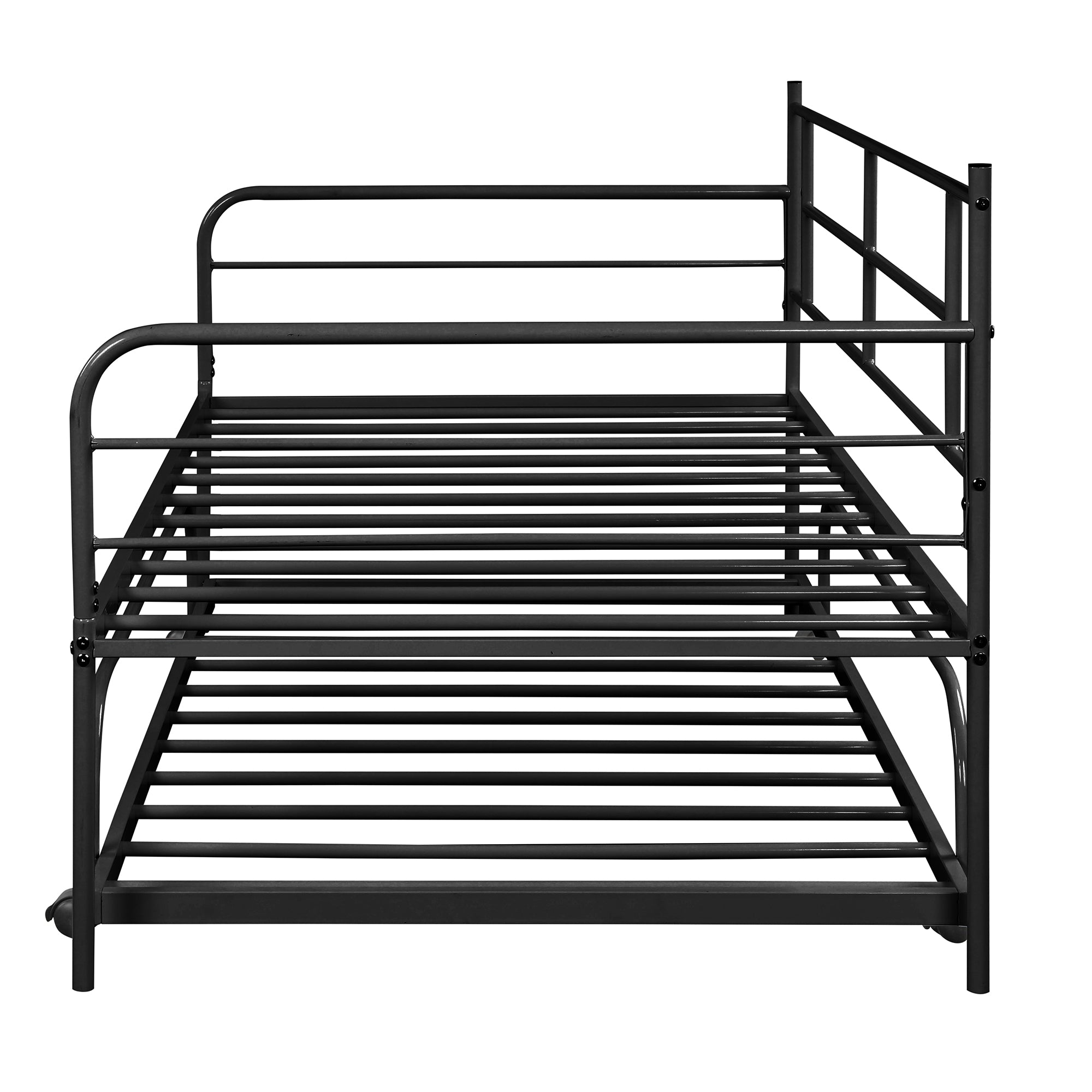 Metal daybed with trundletwin size