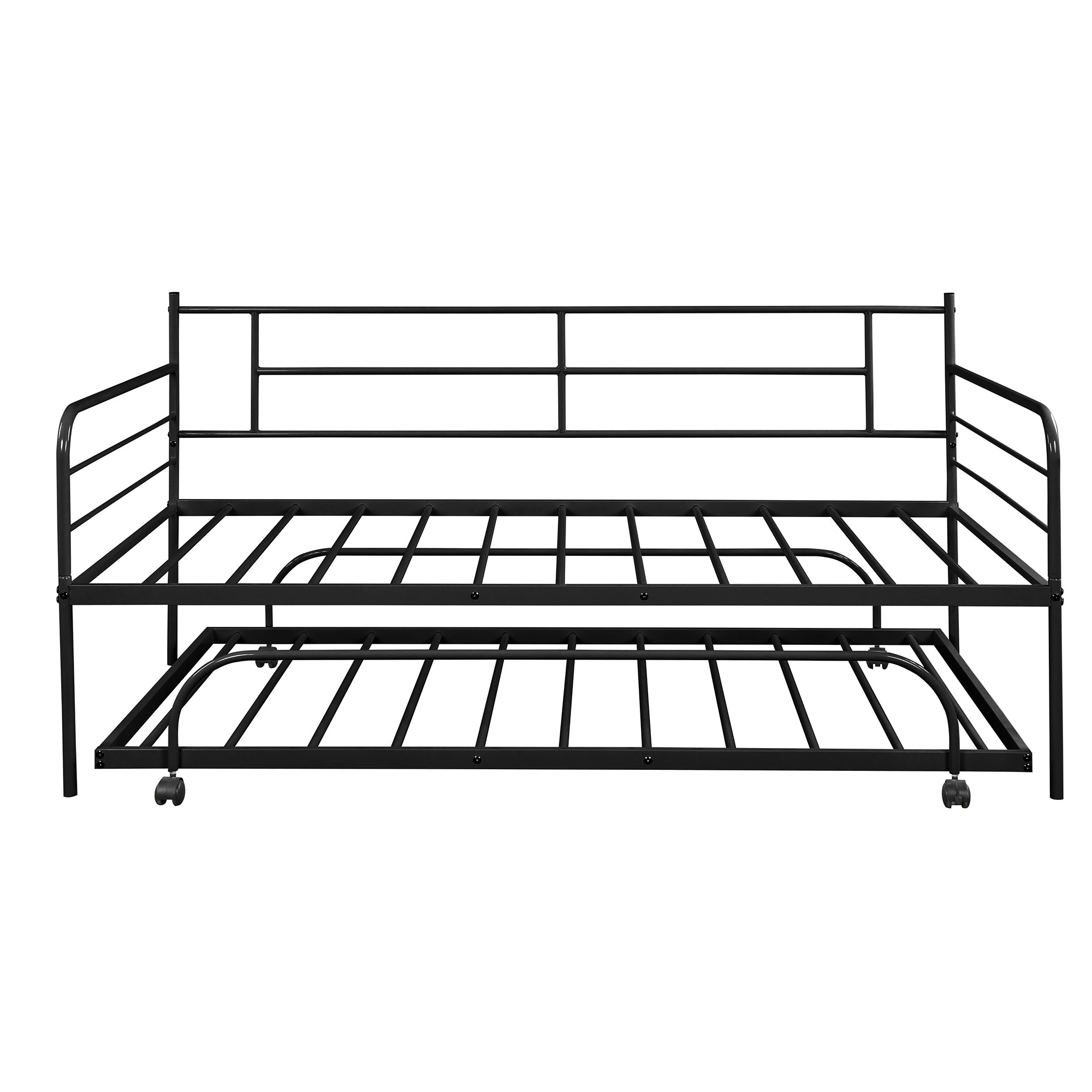 Metal daybed with trundletwin size