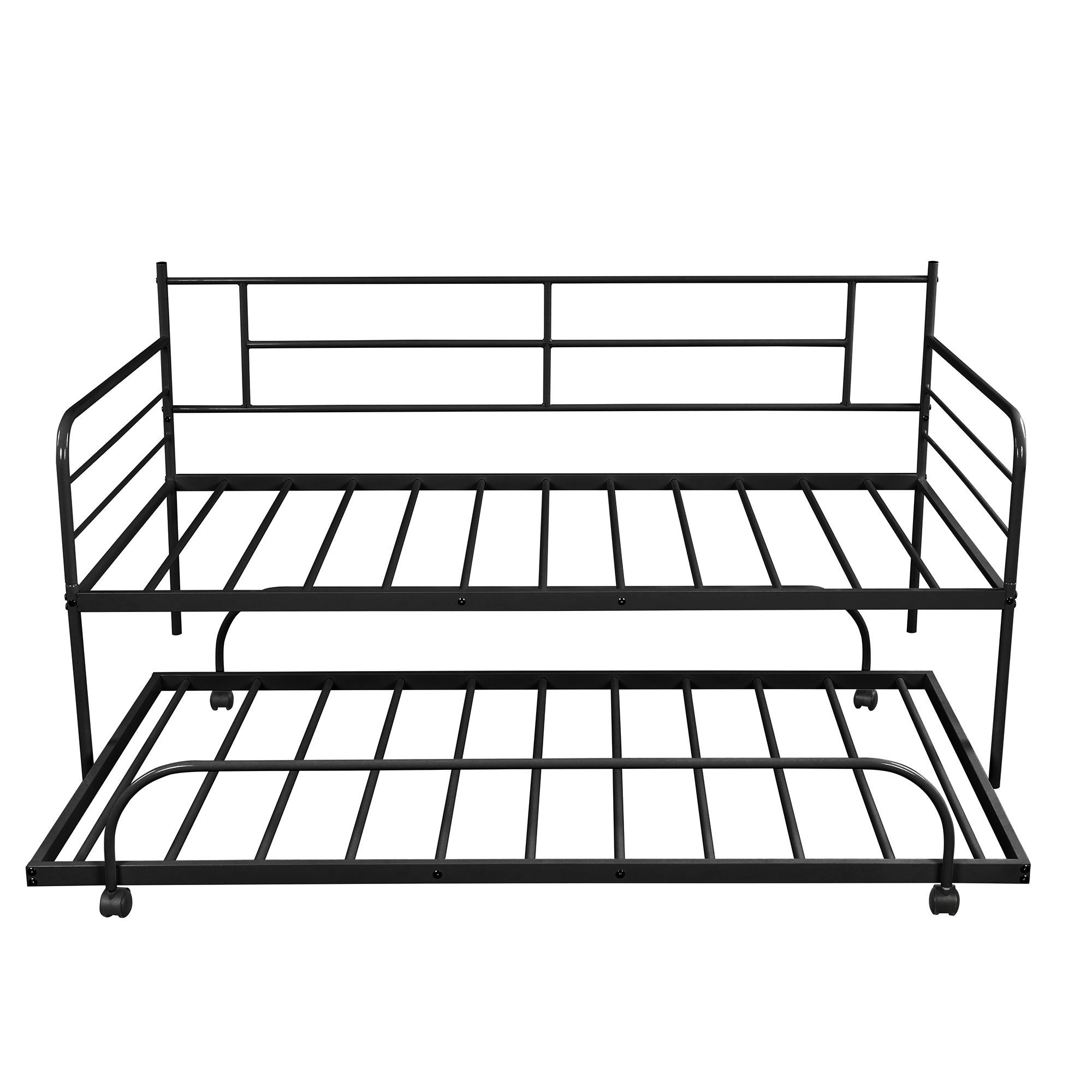 Metal daybed with trundletwin size