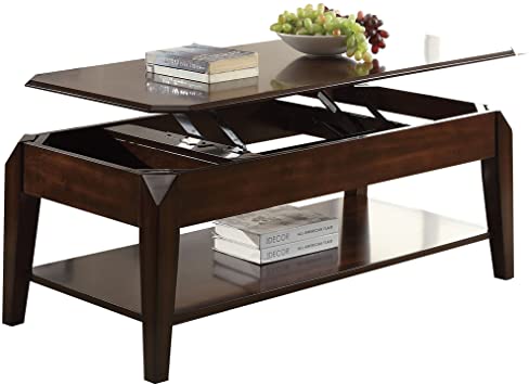 Docila Coffee Table in Walnut 80660