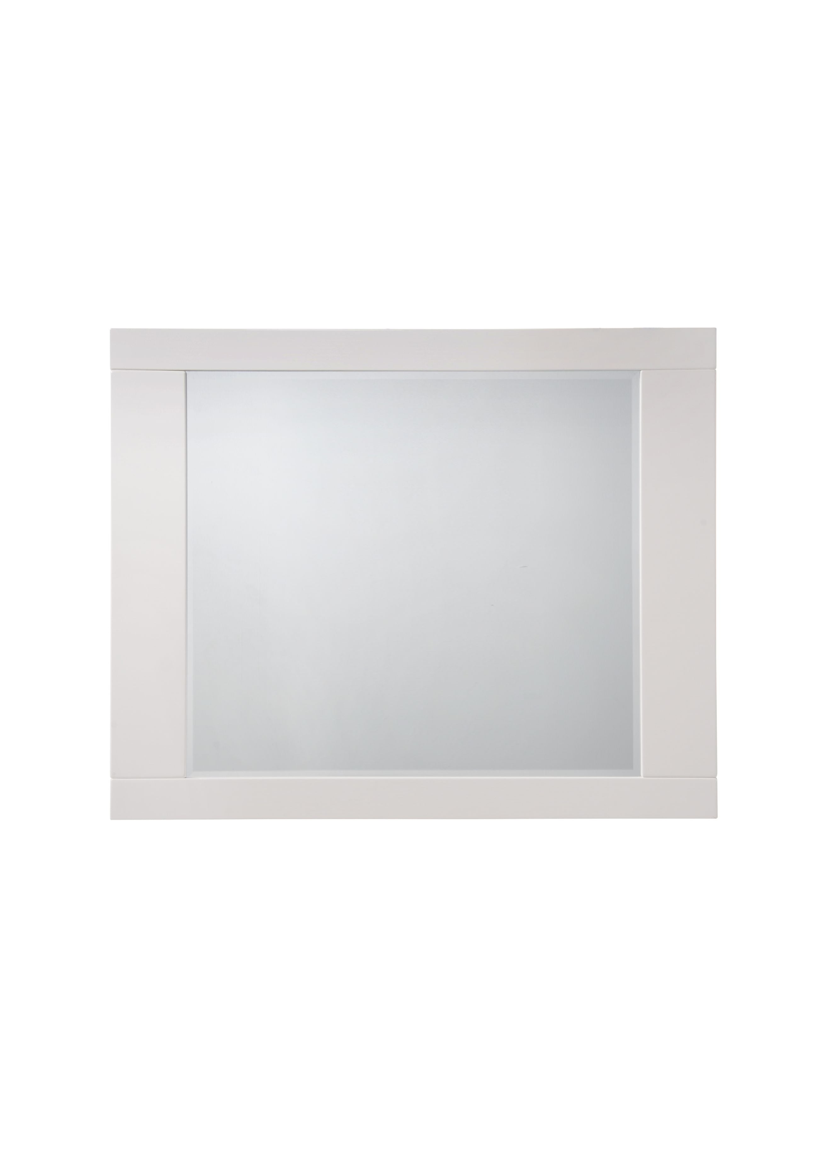 Naima II Mirror in White High Gloss 26774