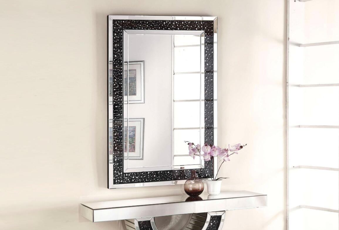 Noor Wall Decor in Mirrored & Faux GemStones 97391