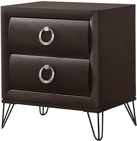 Tablita Nightstand, Dark Merlot 27463