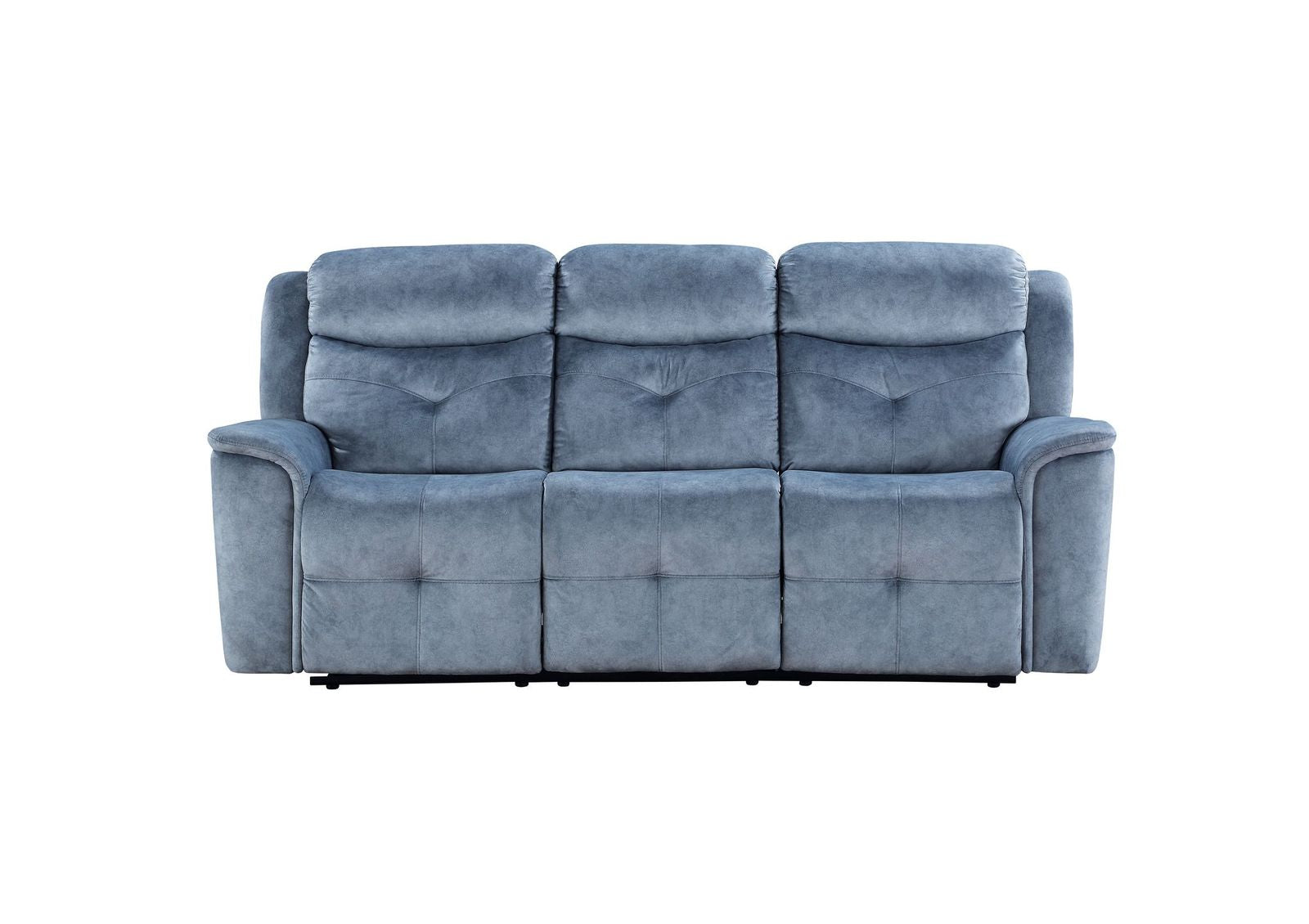 Mariana Sofa (Motion), Silver Blue Fabric 55035