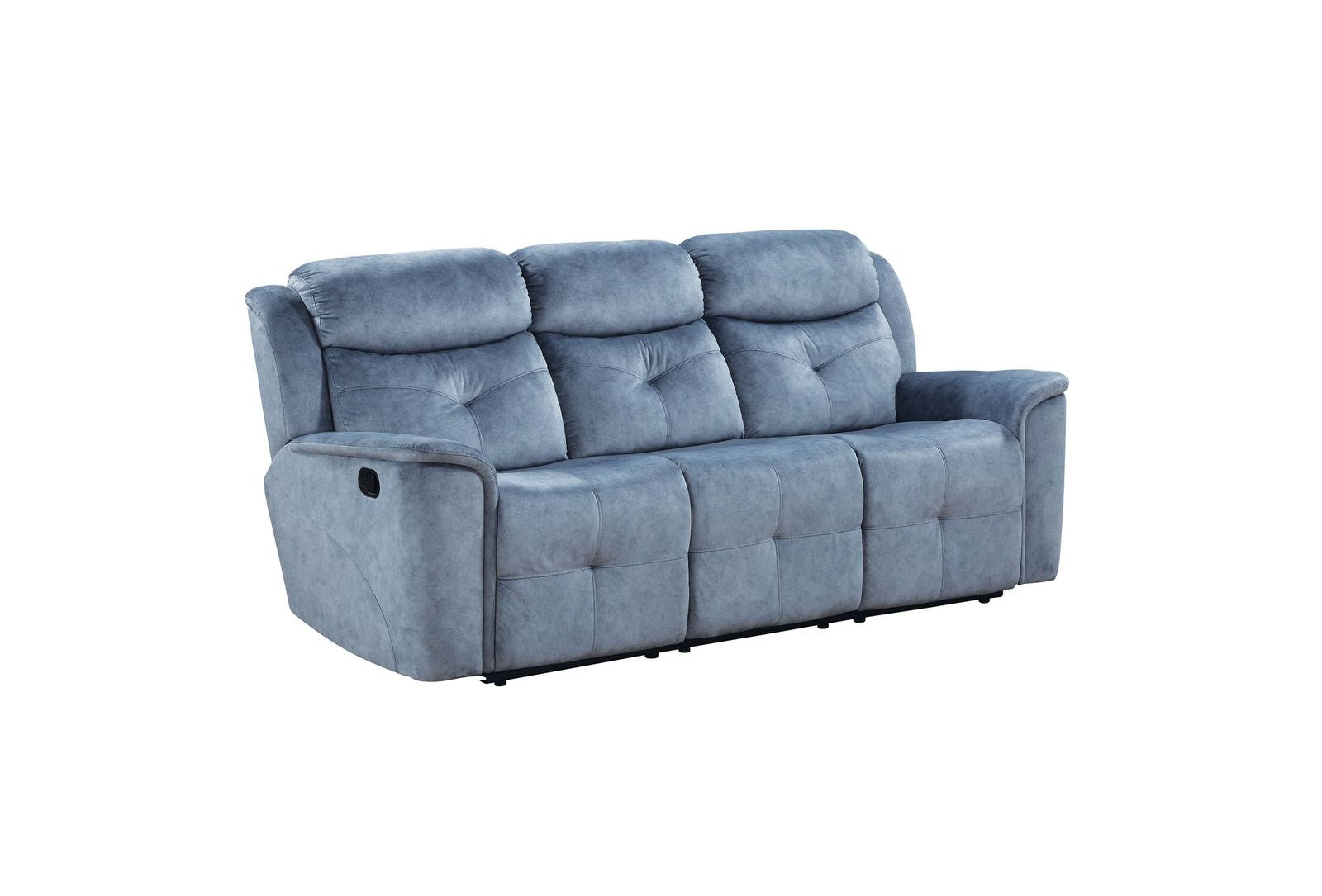 Mariana Sofa (Motion), Silver Blue Fabric 55035