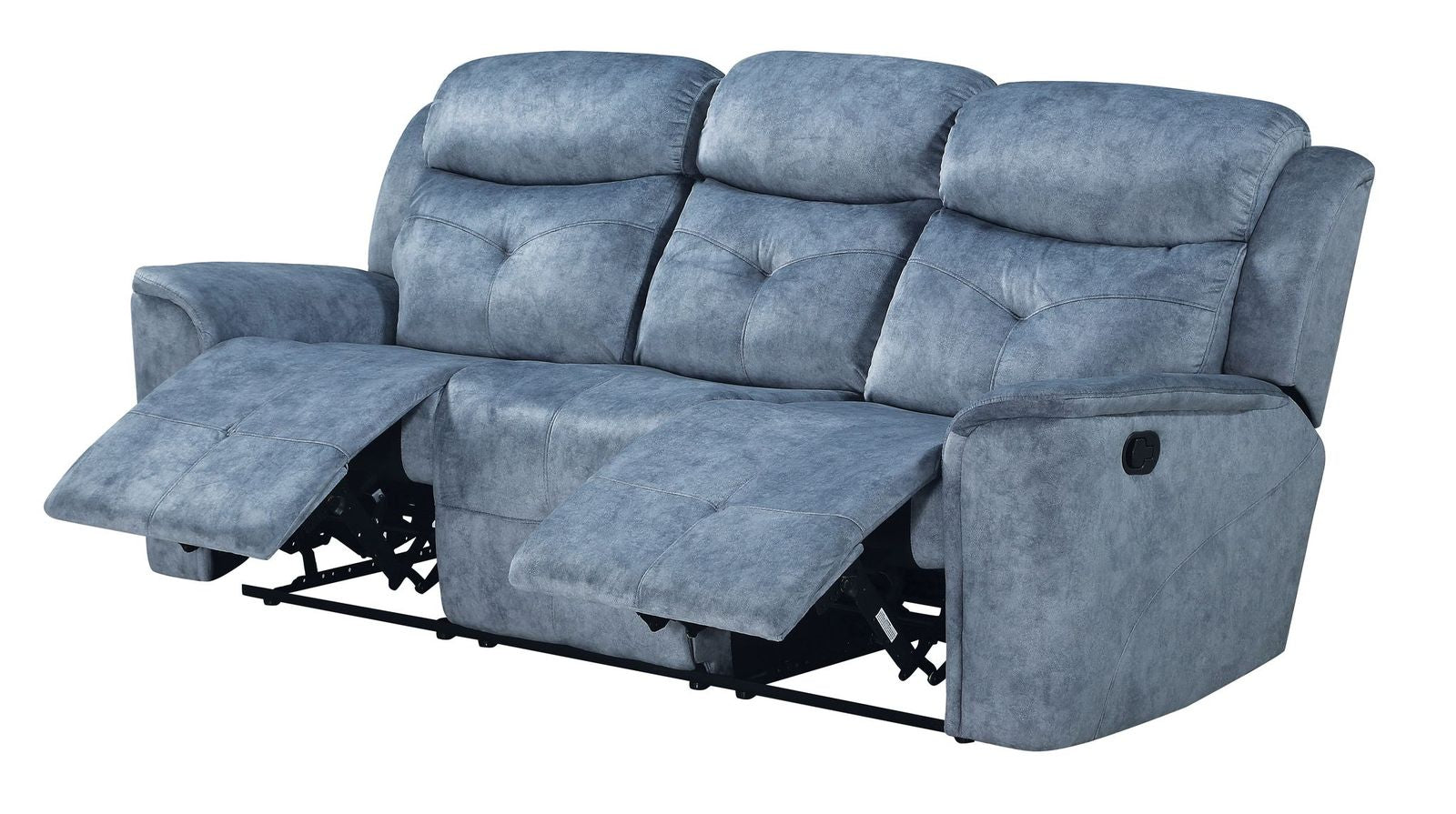 Mariana Sofa (Motion), Silver Blue Fabric 55035