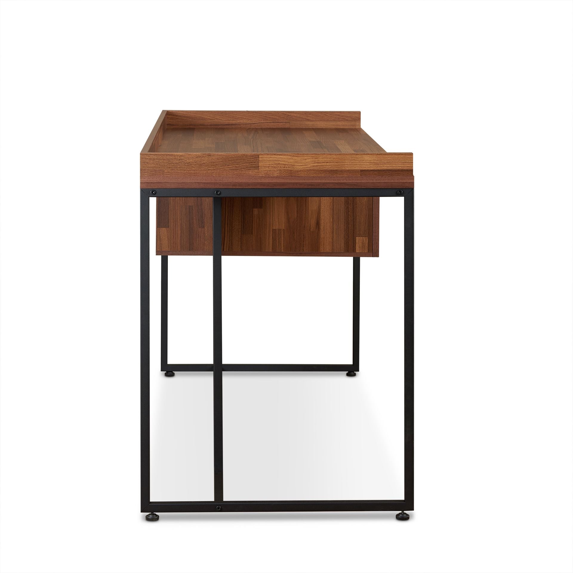 Sara Desk in Walnut & Sandy Black 92445