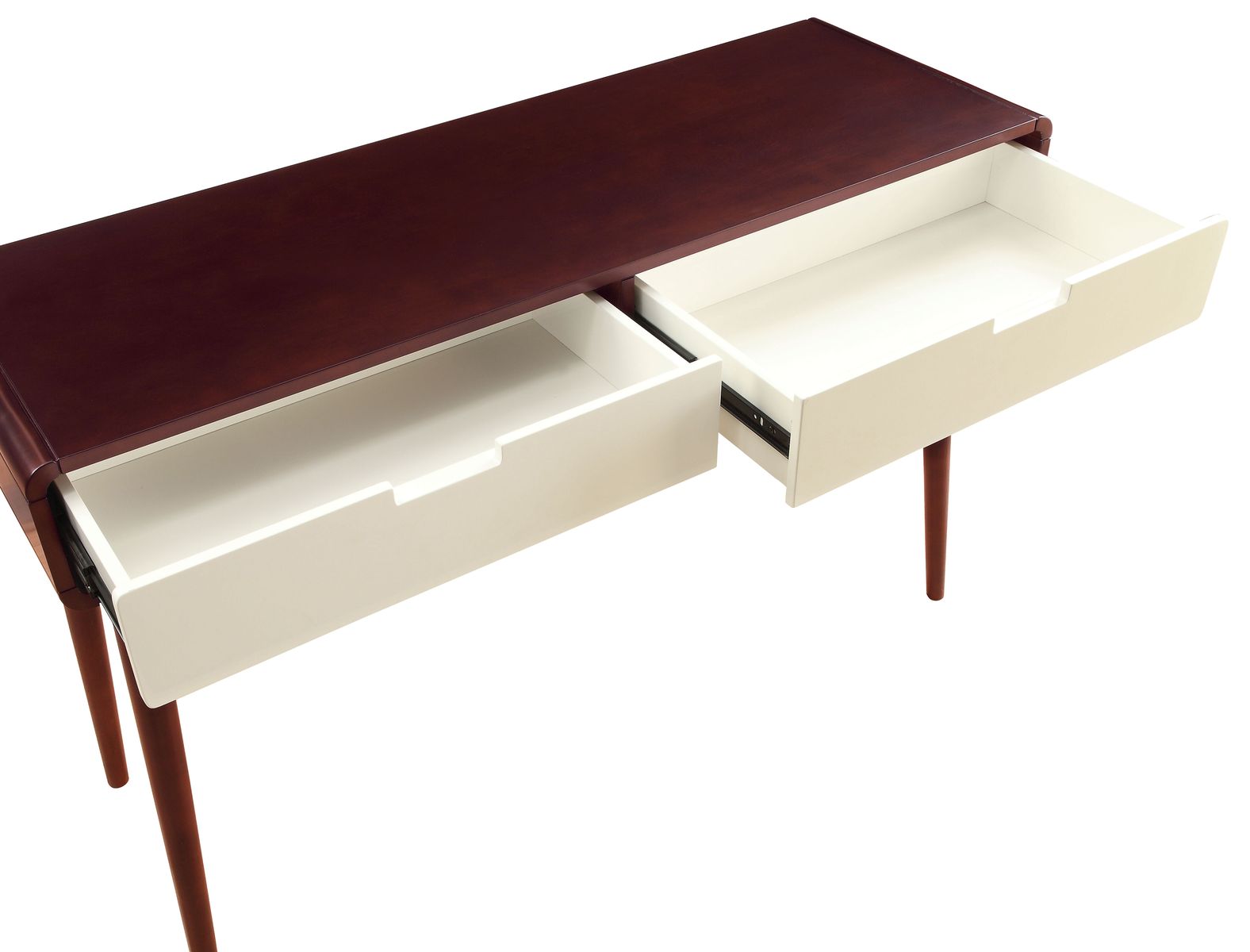 Christa Sofa Table in Espresso & White 82854