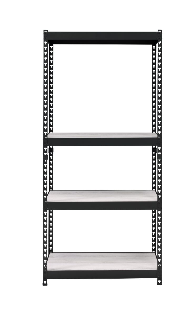 Decmus Bookshelf, Natural & Black Finish 92780