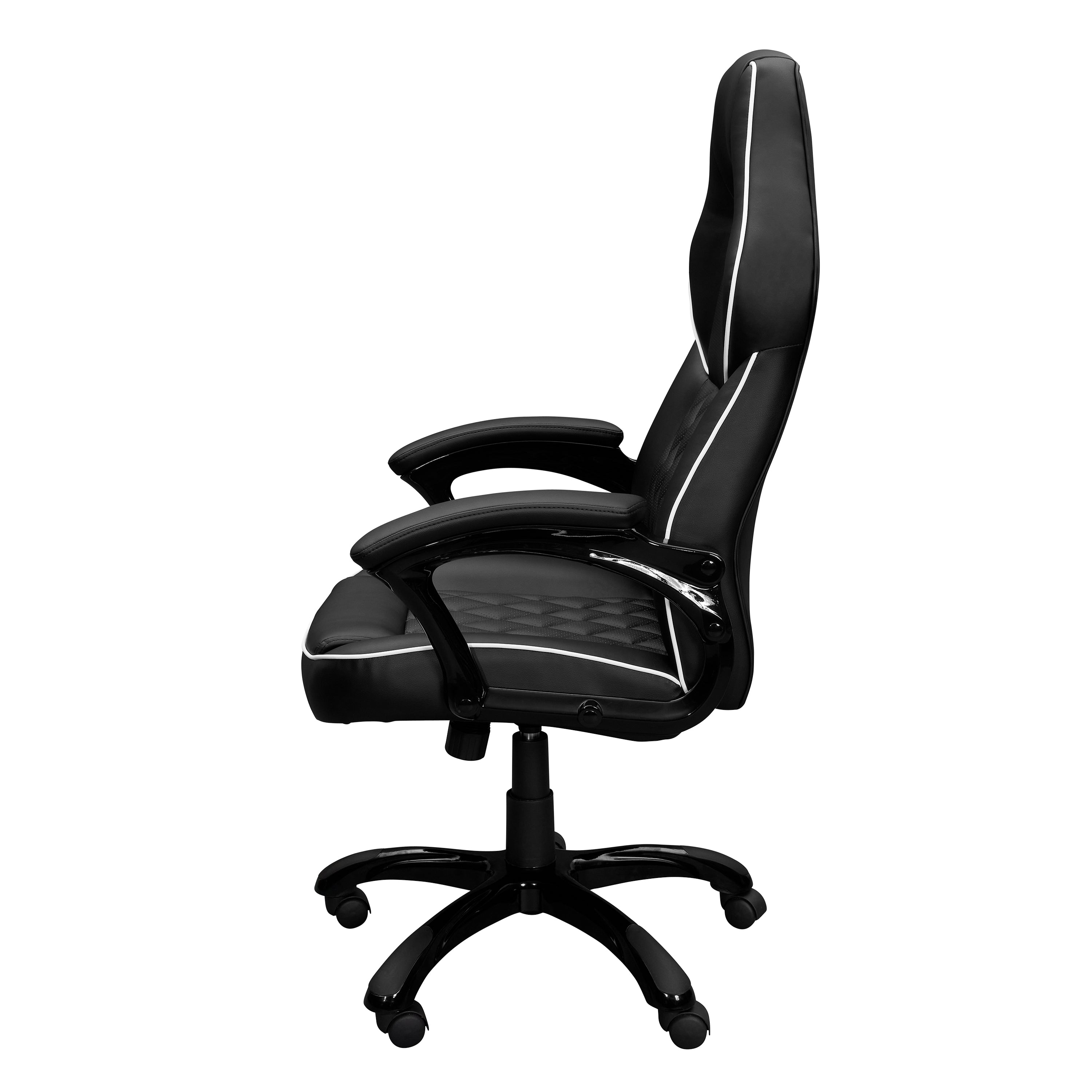 Techni Mobili High Back Executive Sport Race Office Chair, Black