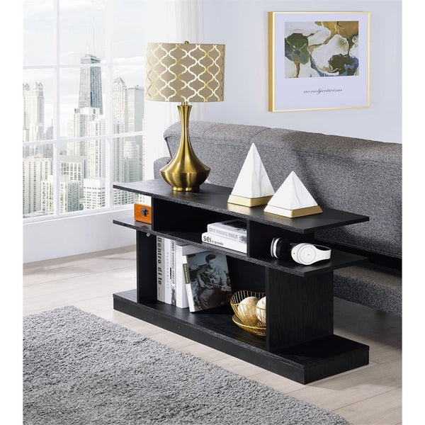 Sollix Sofa Table, Black Finish 90885