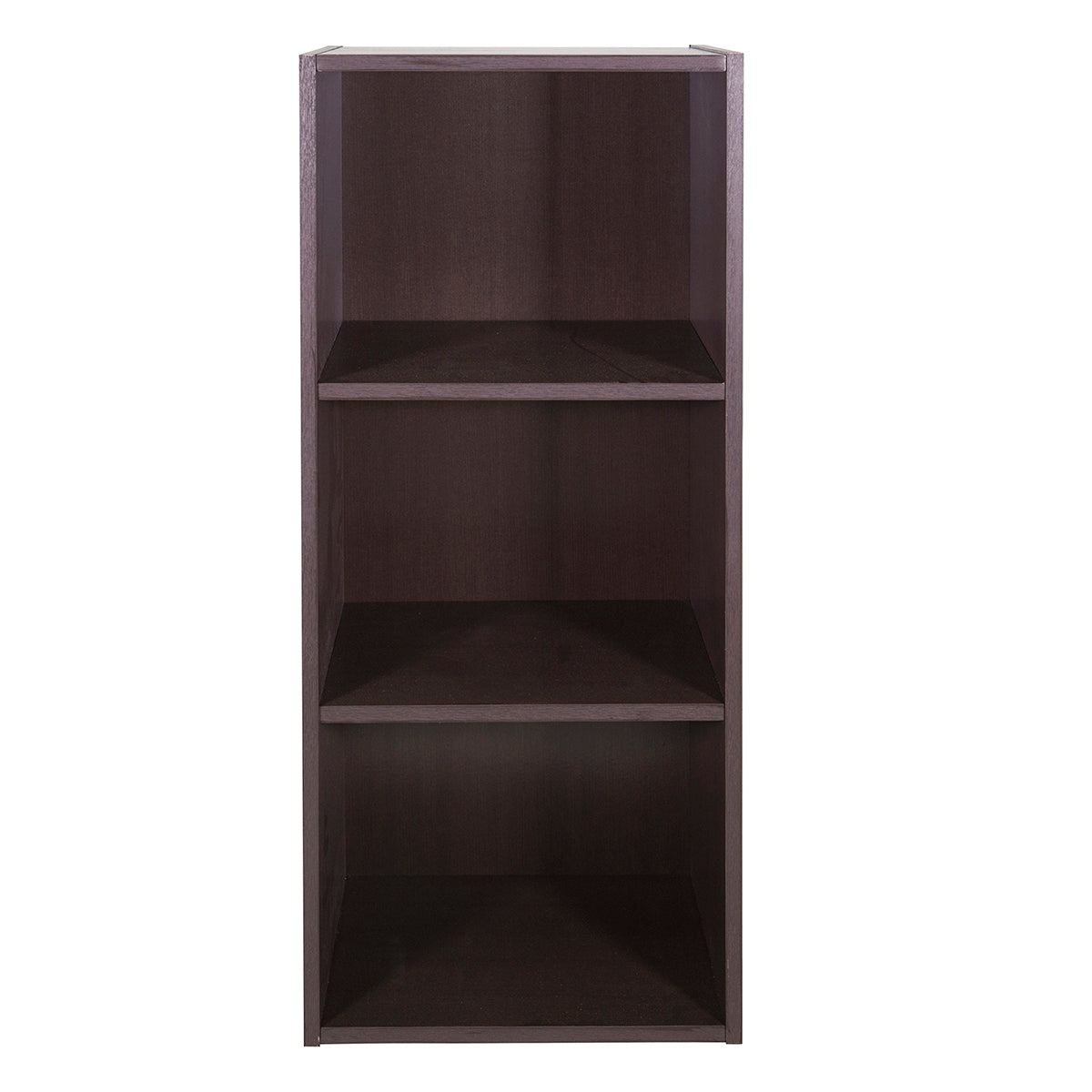 full wooden standard bookcase 3 layers