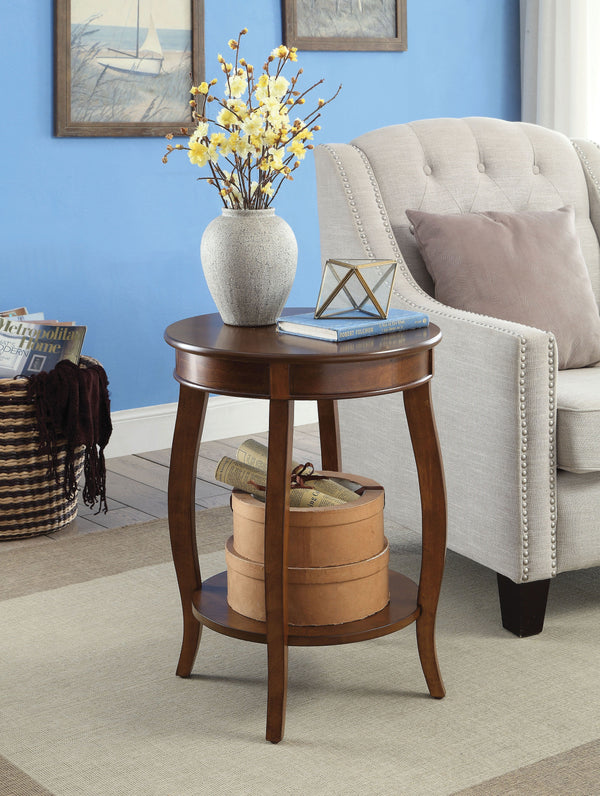 Aberta Side Table in Walnut 82789