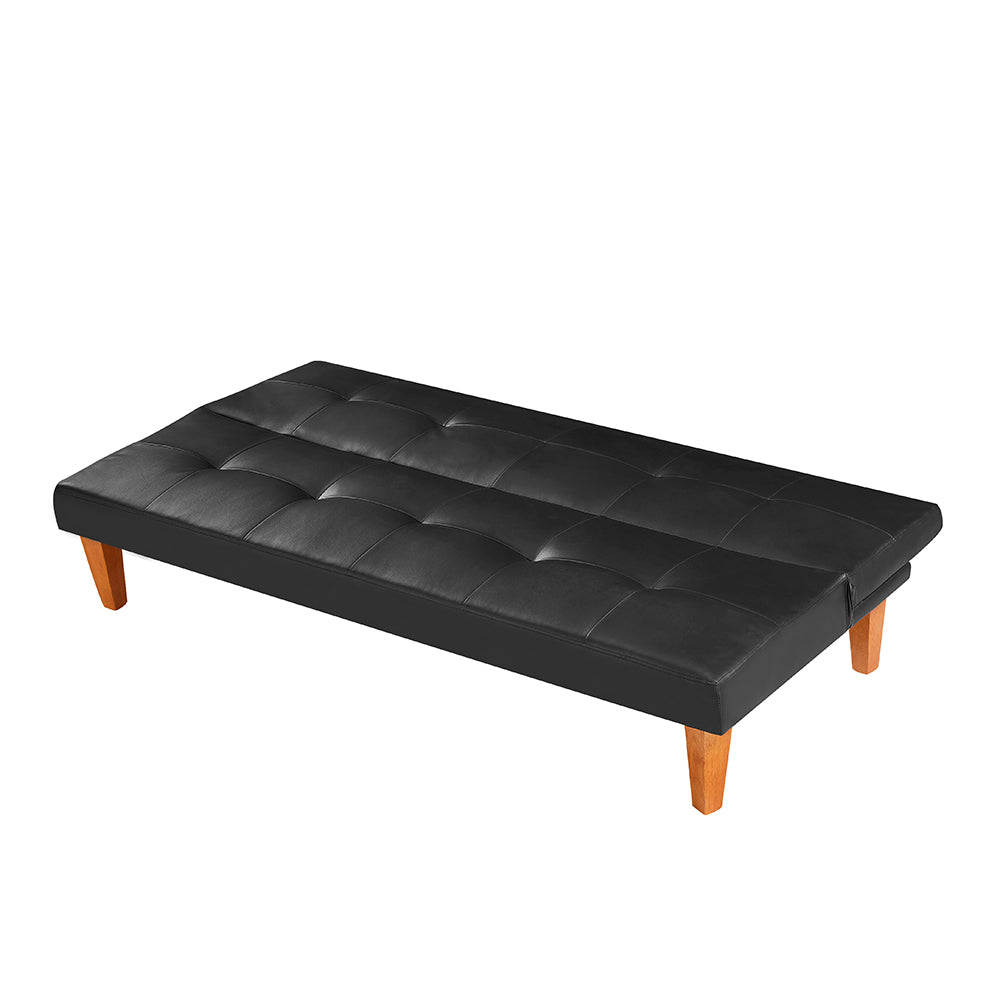 PU Leather Sofa Bed Couch , Convertible Folding Futon Sofa Bed , Recliner Sleeper for Home Living Room .