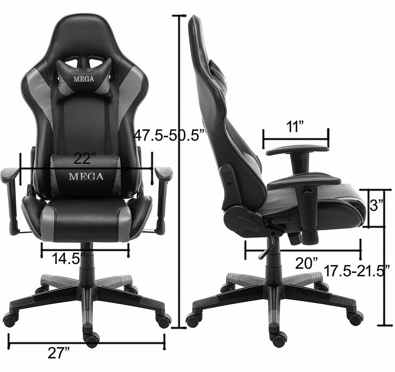 Recliner PC and Racing Game Chair