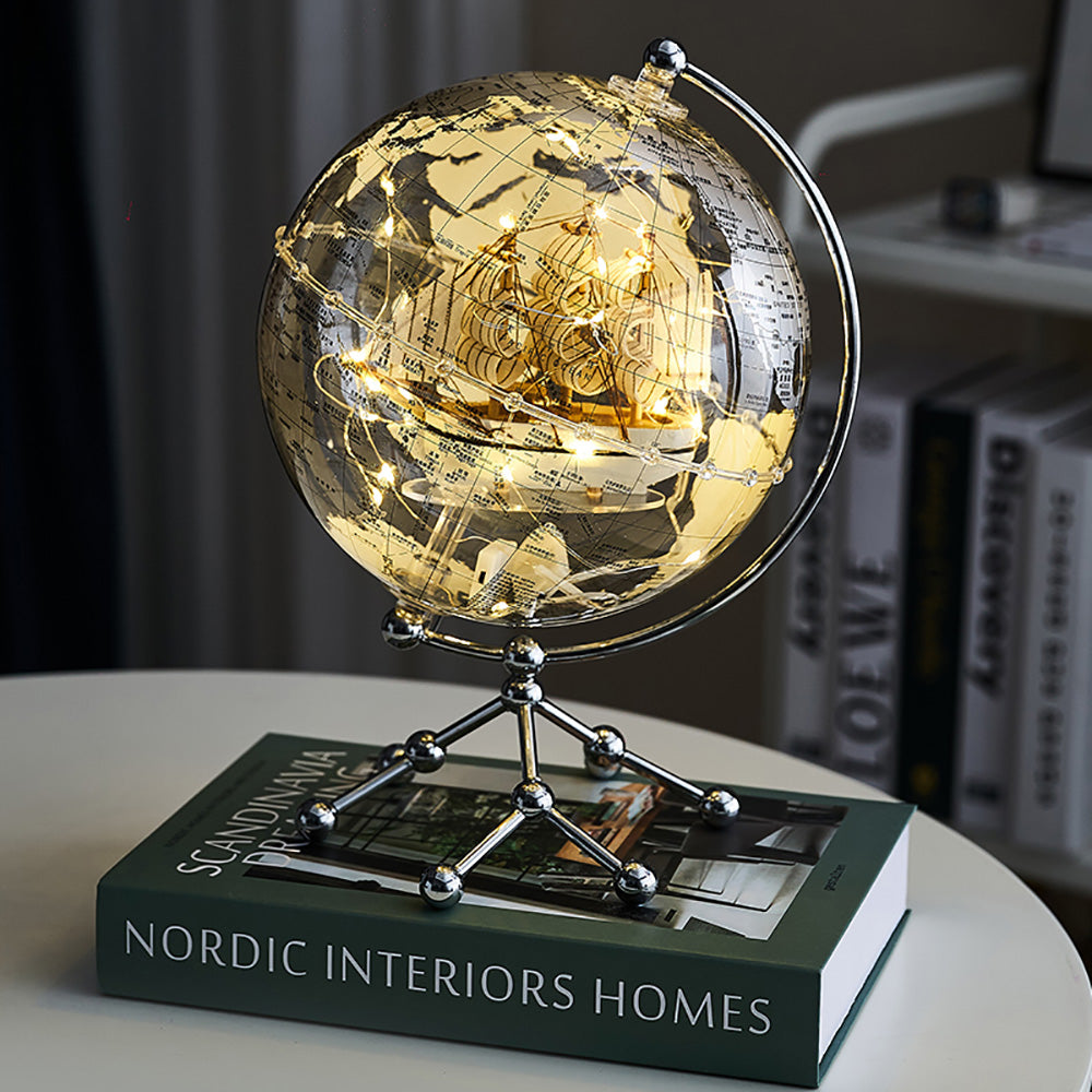 Modern Transparent Luminous Globe