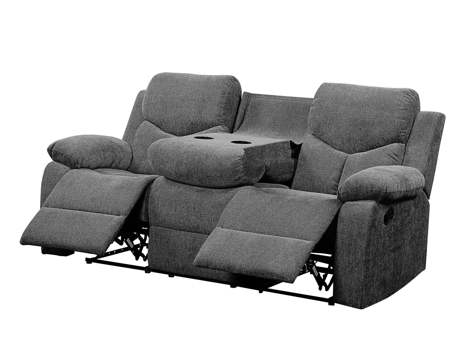 Kalen Sofa (Motion), Gray Chenille 55440