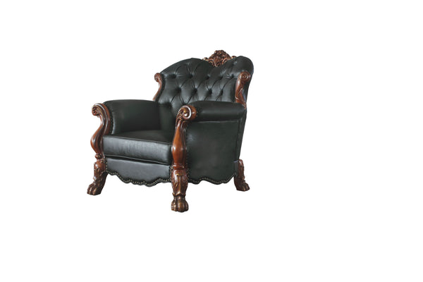 Dresden Chair w/1 Pillow, Cherry Oak & PU 58232