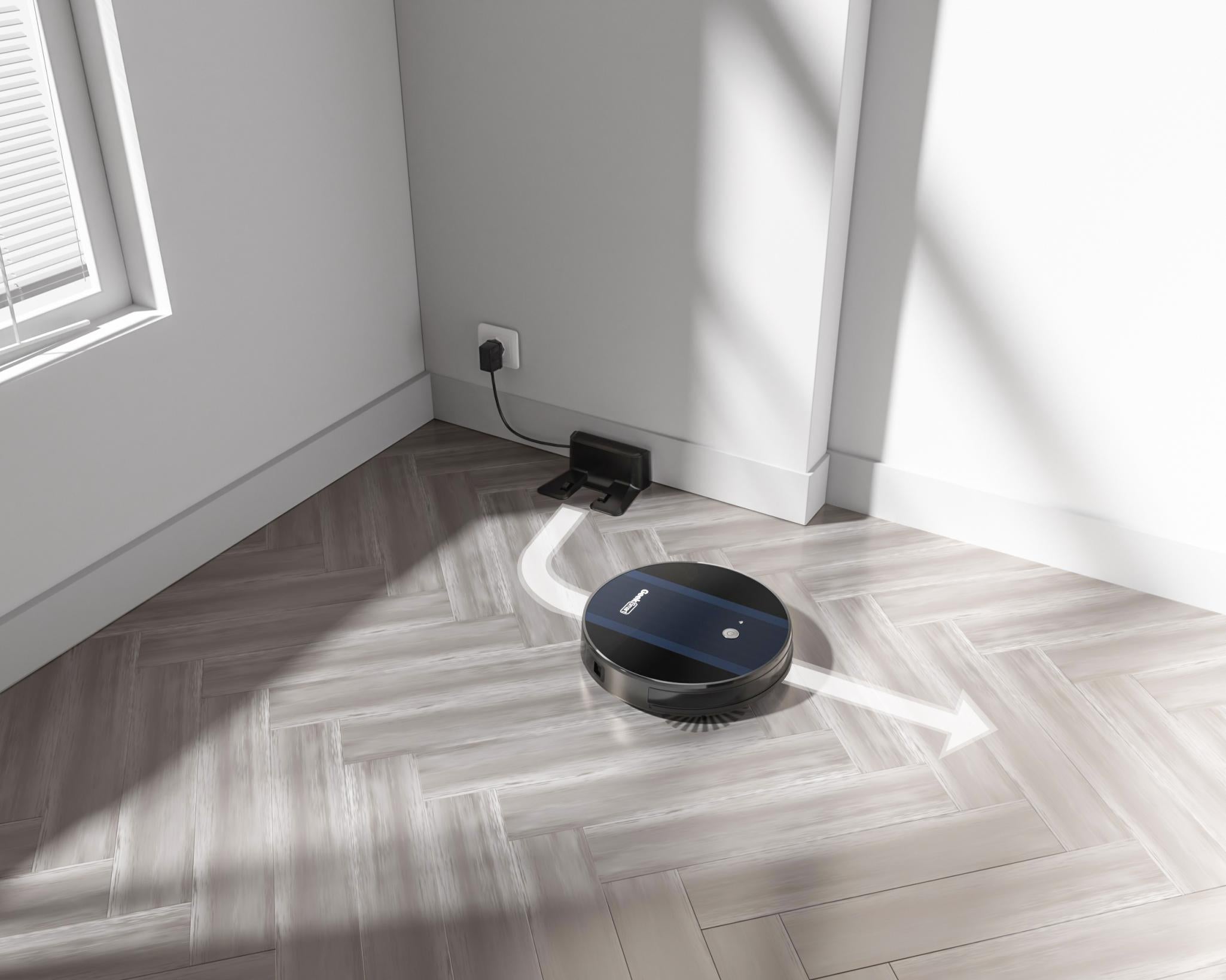 Geek Smart Robot Vacuum Cleaner G6 Plus,1800Pa Strong Suction, Automatic Self-Charging, App Control