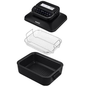 Geek Chef 7 In 1 Smokeless Electric Indoor Grill,  Portable 2 in 1 Indoor Tabletop Grill & Griddle Ban on Amazon