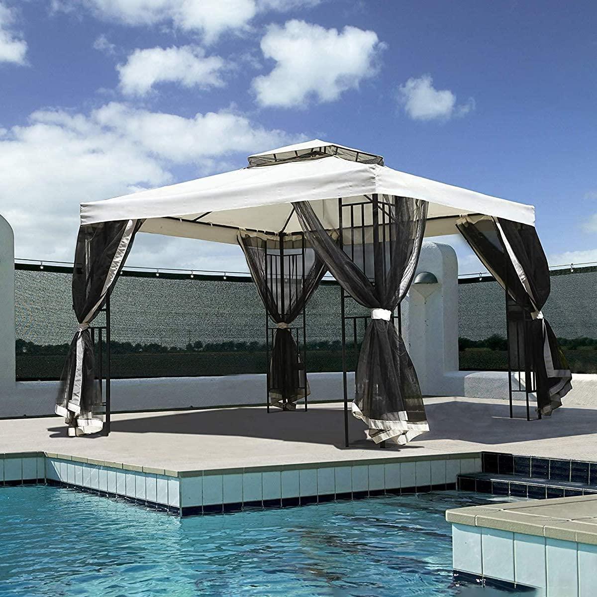 10x10 Ft Patio Gazebo Outdoor Instant Canopy