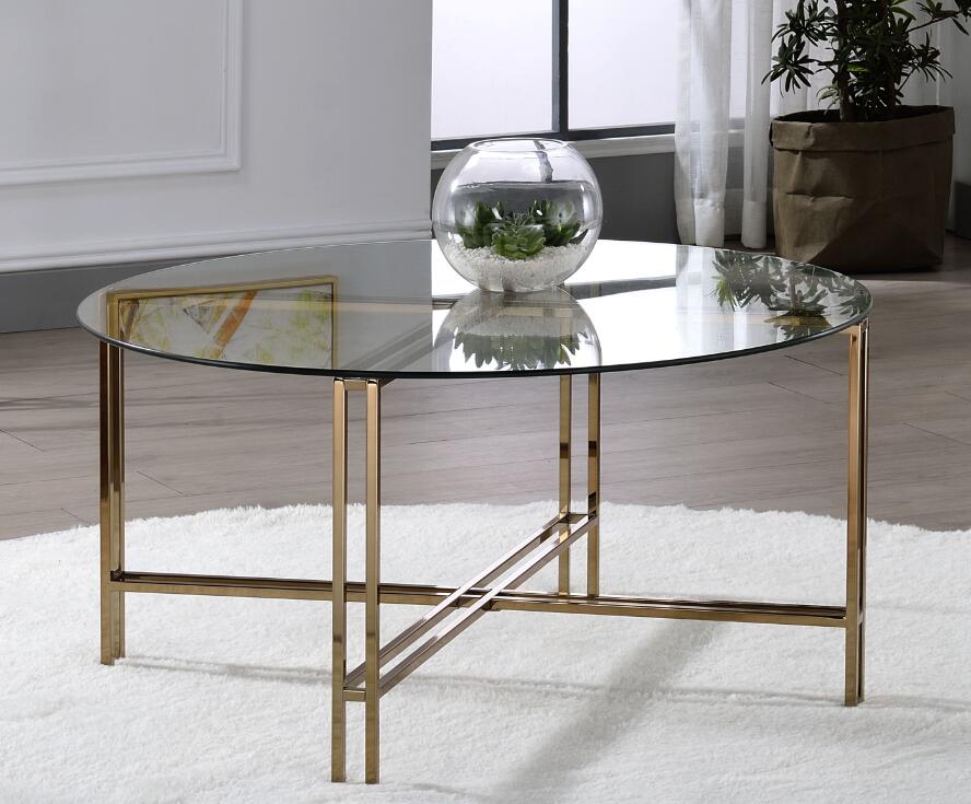 Veises Coffee Table, Champagne 82995