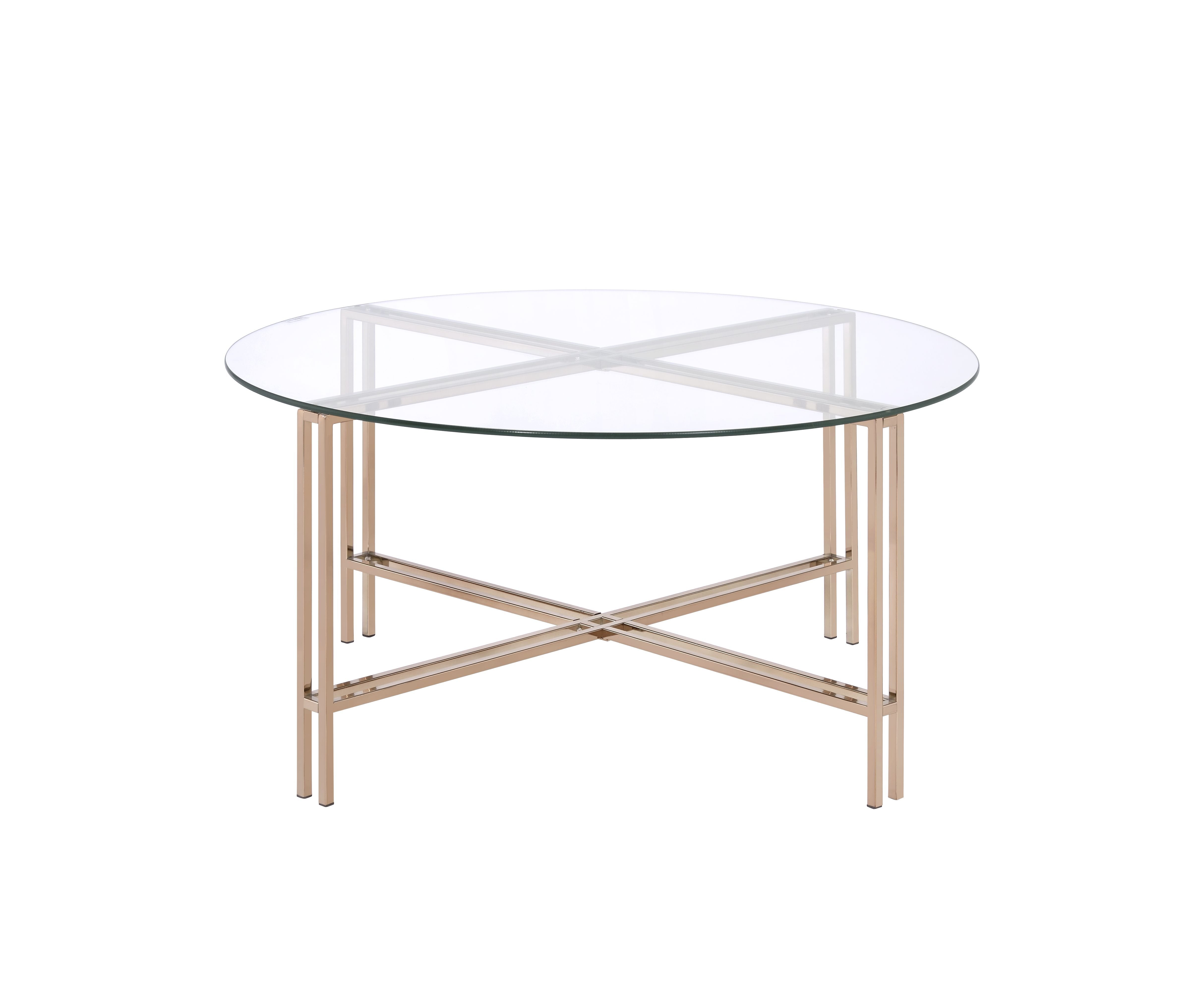 Veises Coffee Table, Champagne 82995