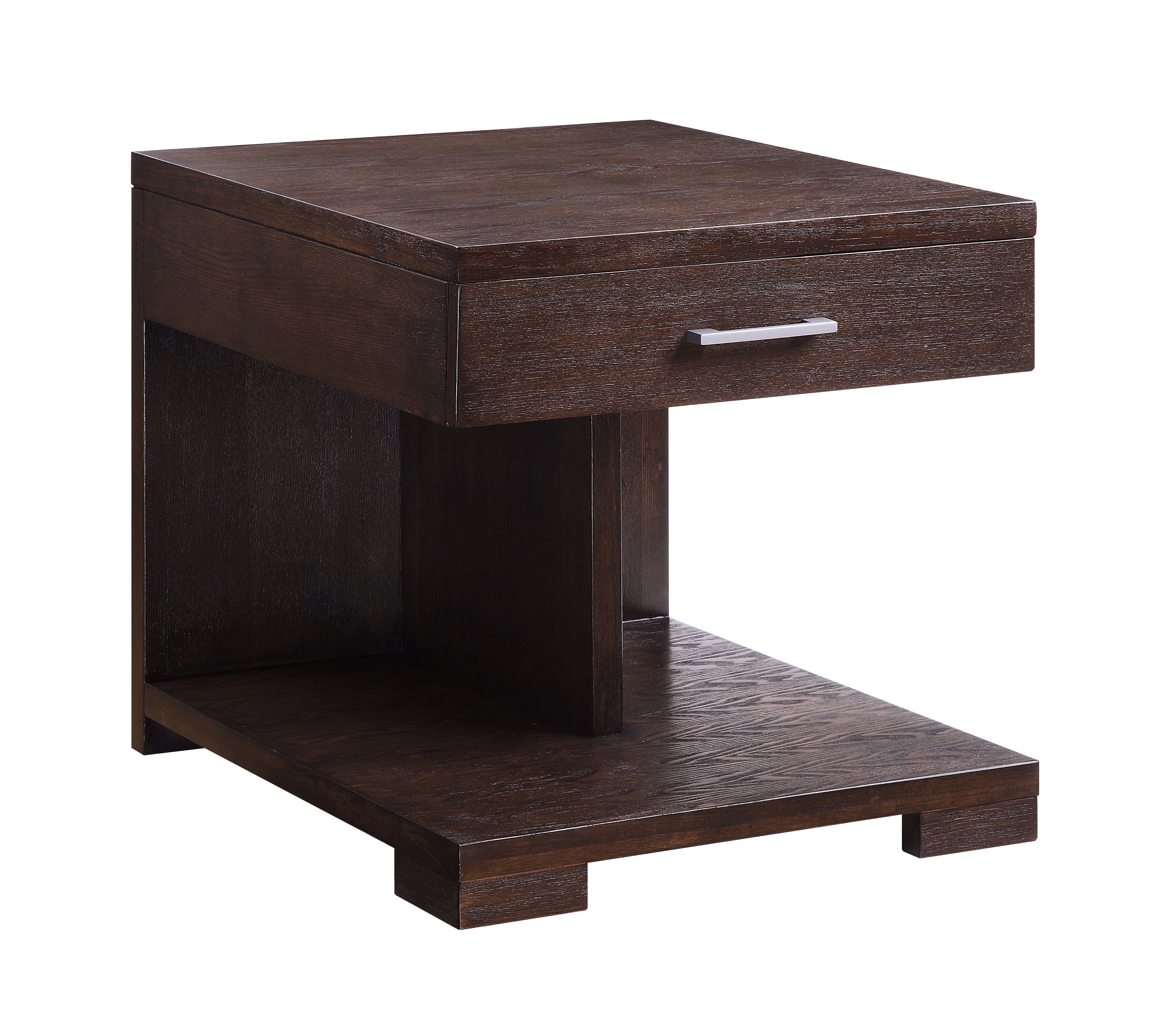 Niamey End Table, Walnut 84852