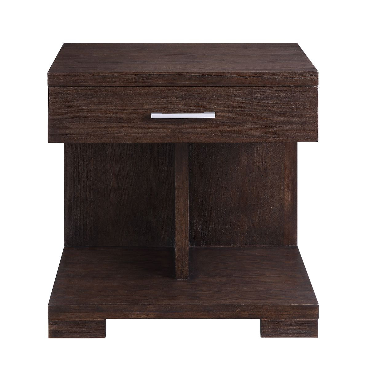 Niamey End Table, Walnut 84852