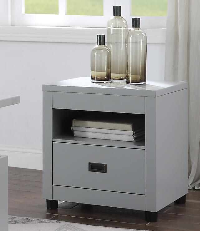 Eleanor End Table, Dove Gray 87107