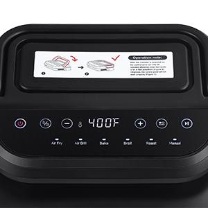 Geek Chef 7 In 1 Smokeless Electric Indoor Grill,  Portable 2 in 1 Indoor Tabletop Grill & Griddle Ban on Amazon