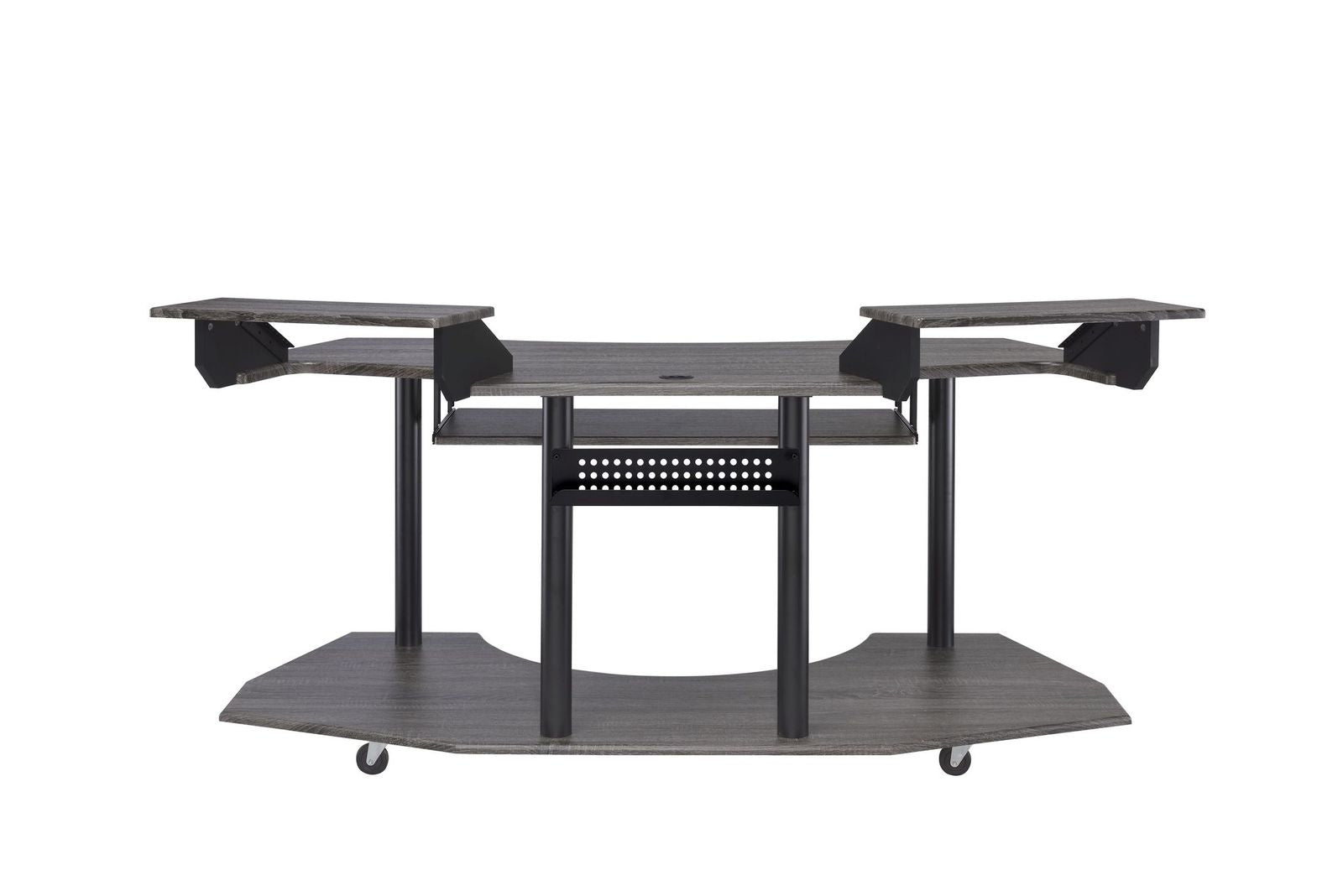 Eleazar Computer Desk, Black Oak 92890