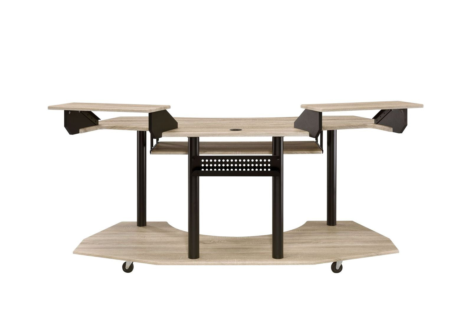 Eleazar Computer Desk, Natural Oak 92892