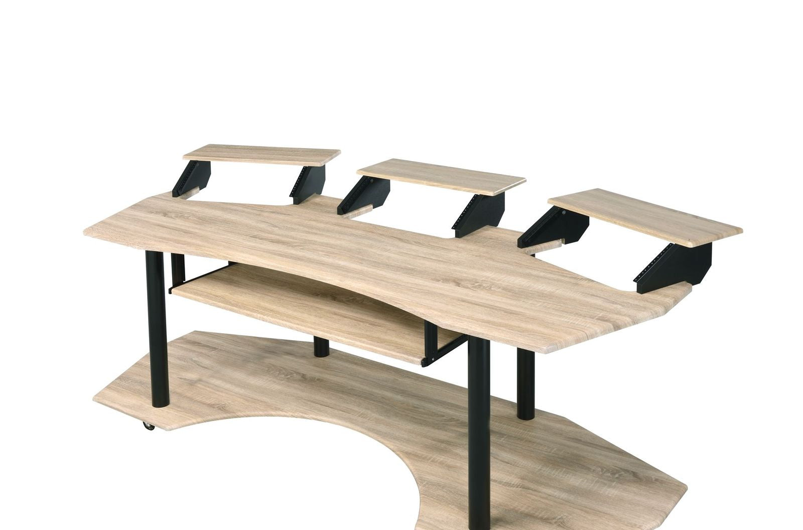 Eleazar Computer Desk, Natural Oak 92897