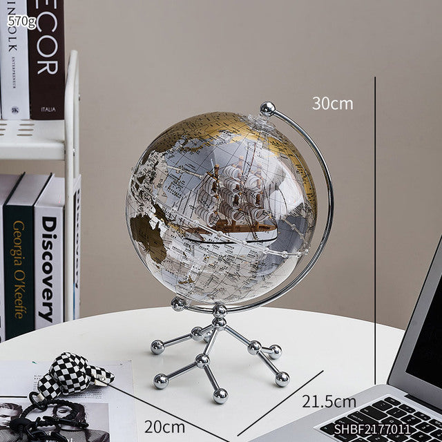 Modern Transparent Luminous Globe