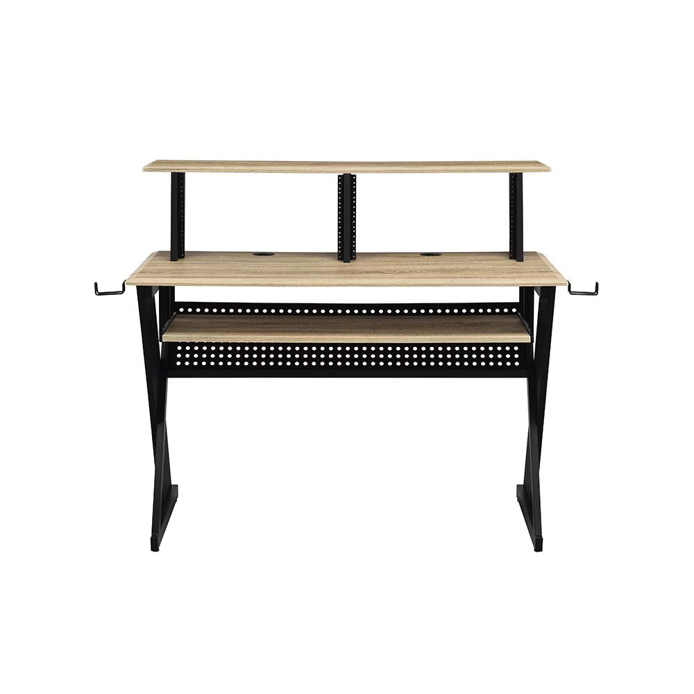 Music Desk, Natural & Black Finish