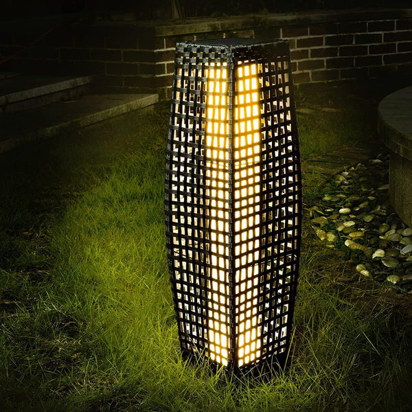 Outdoor Solar-Powered Floor Lamp