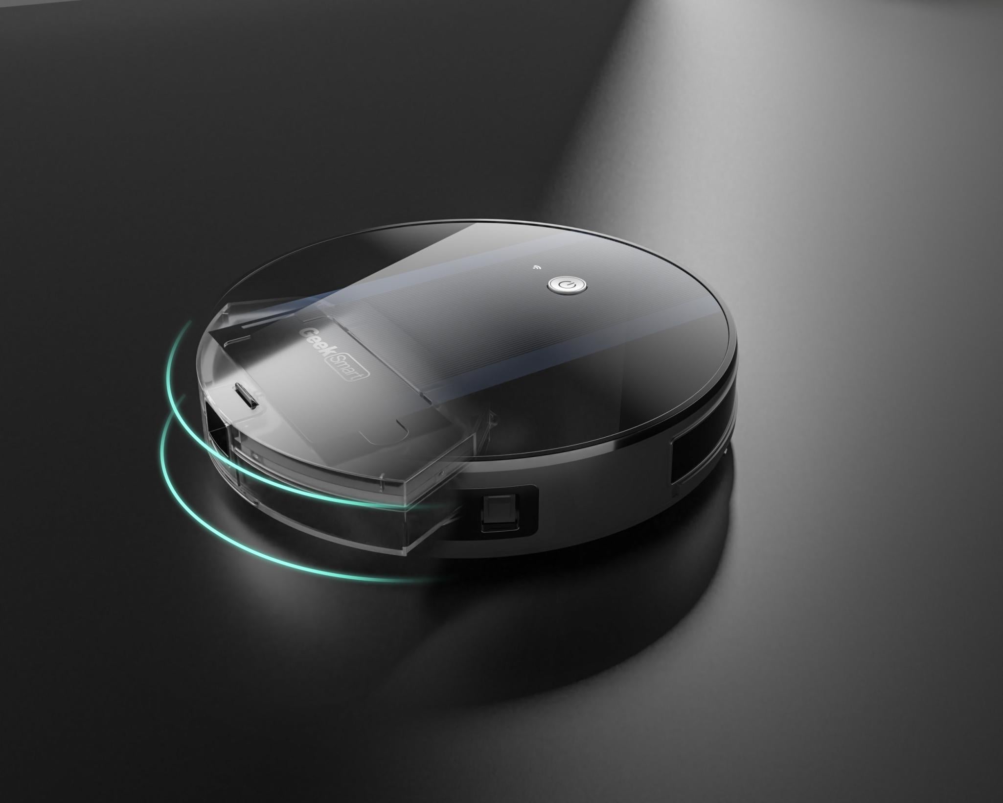 Geek Smart Robot Vacuum Cleaner G6 Plus,1800Pa Strong Suction, Automatic Self-Charging, App Control