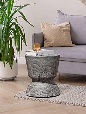 Outdoor Concrete Side Table