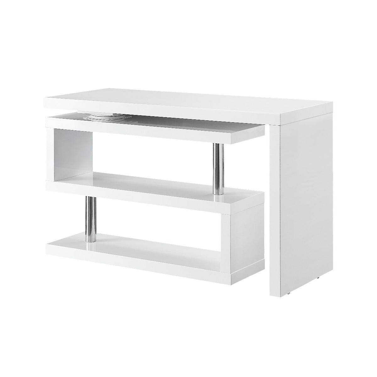 Writing Desk, White Finish