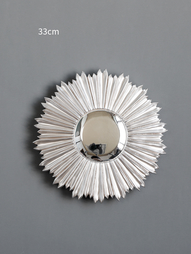 Round Wall Decoration Pendant Resin Decorative Badge